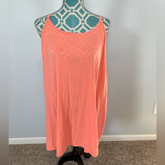 Athleta Tops - Athleta Yin Tank Top size 3X Island Coral